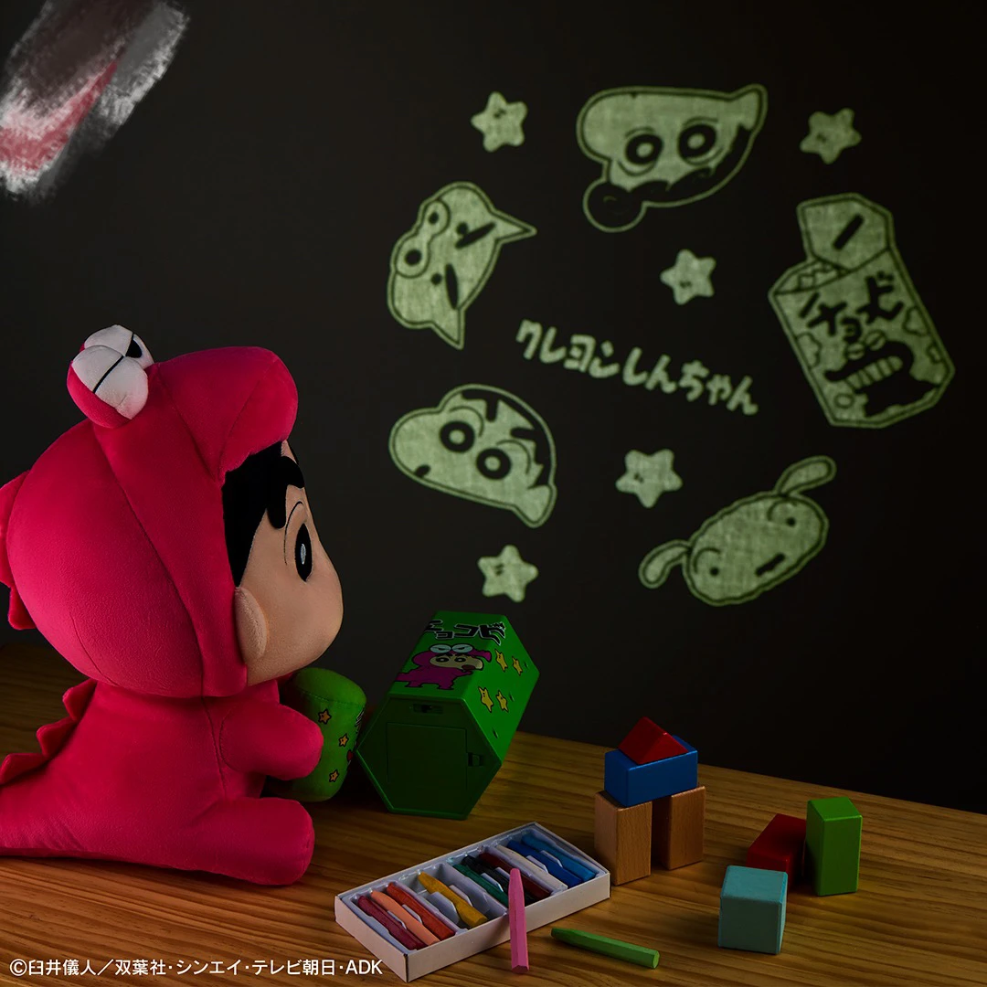 蜡笔小新巧克比真美味手办周边盲盒直播代拆