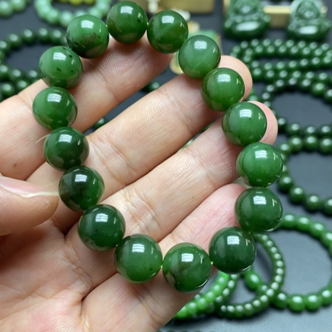 和田玉手串未镶嵌