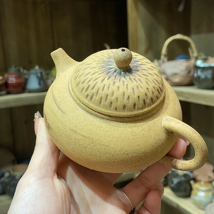 柴烧老岩泥高端茶器