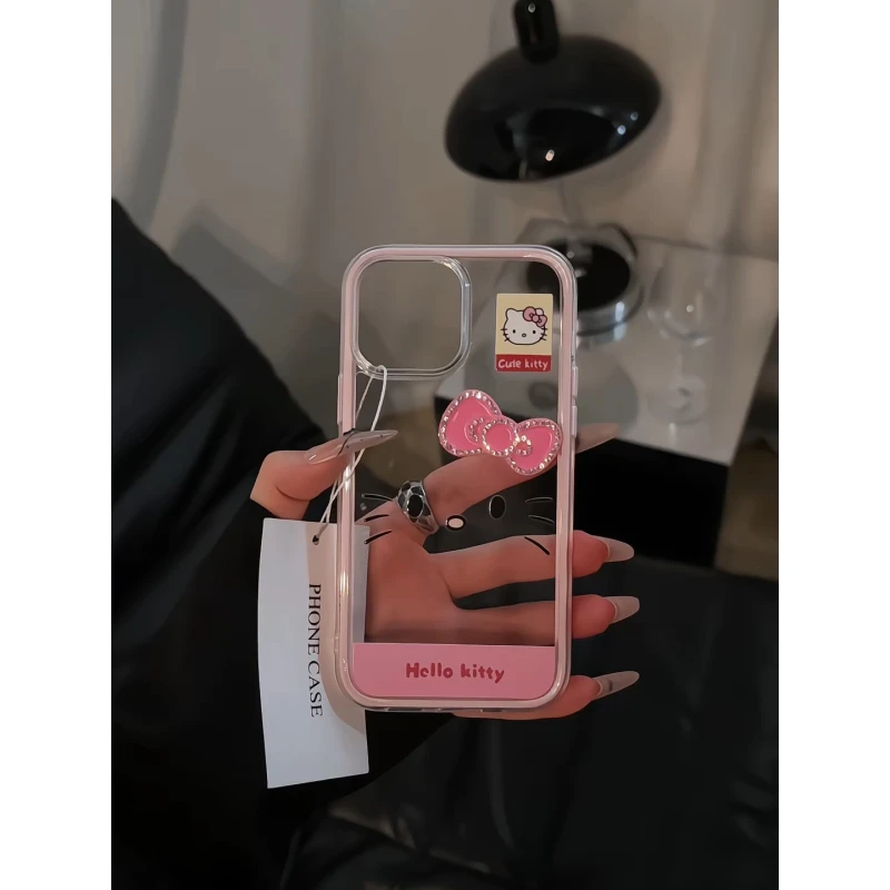 凯蒂猫适用苹果17pro手机壳16pm三合一炫彩华为p60荣耀oppo小米15