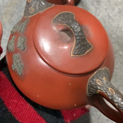紫砂茶壶陶瓷摆件爱好者摆件