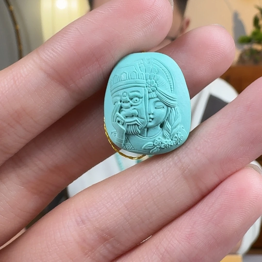 绿松石未镶嵌珠宝奇石