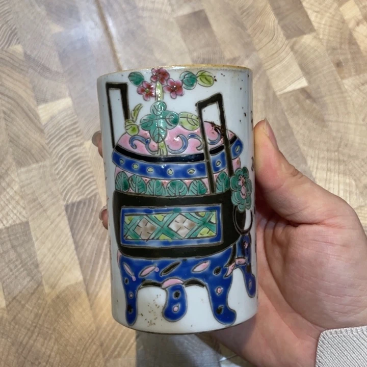 笔筒茶道具摆件摆件