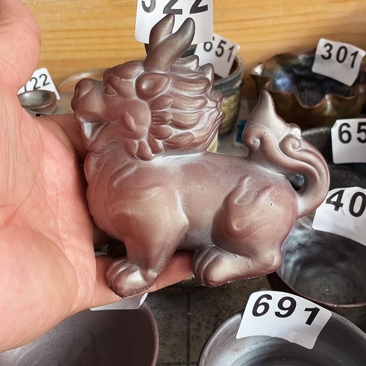 茶杯紫泥柴烧纯手工522