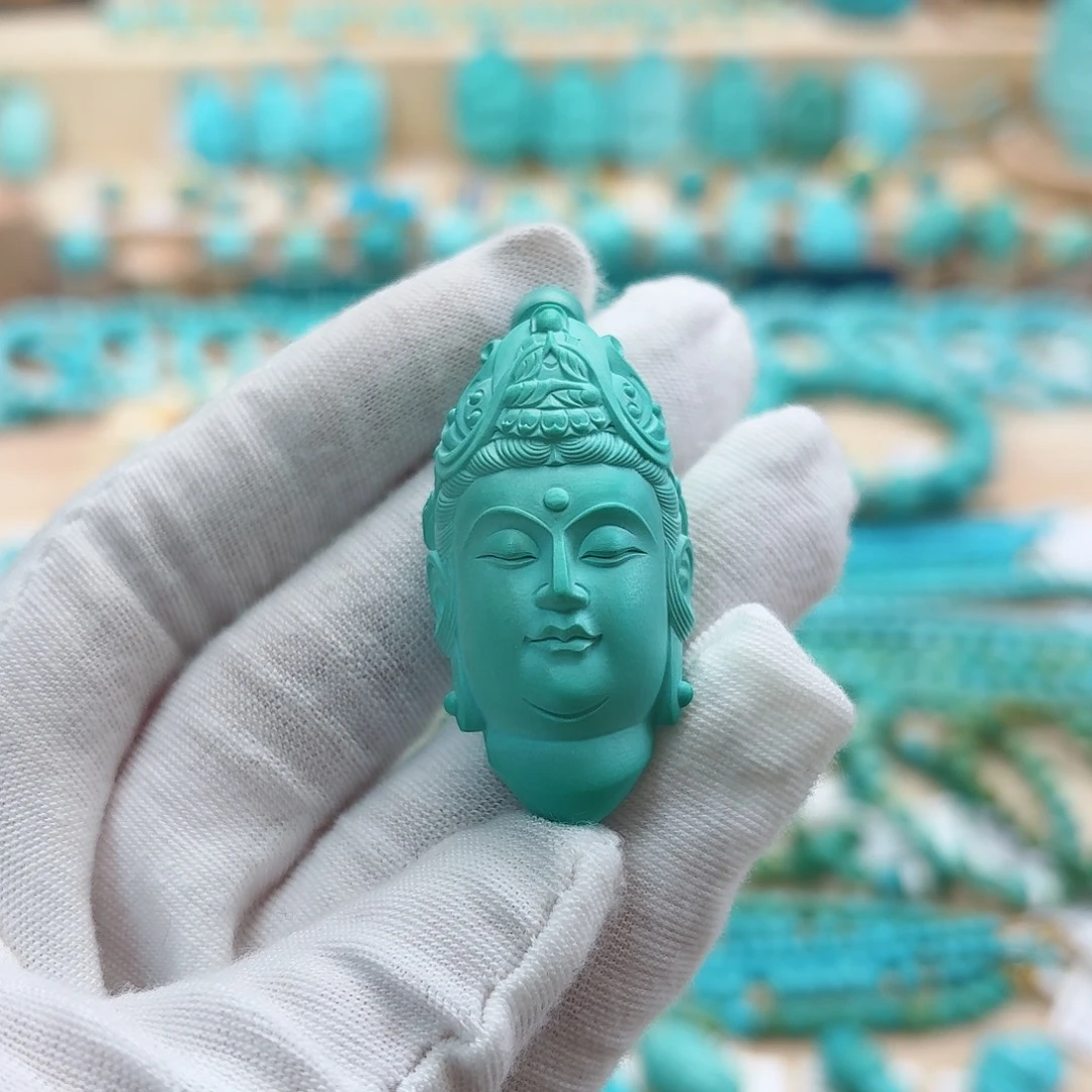 绿松石未镶嵌珠宝奇石