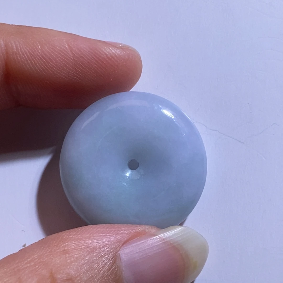 翡翠未镶嵌吊坠(不含链)翡翠平安扣