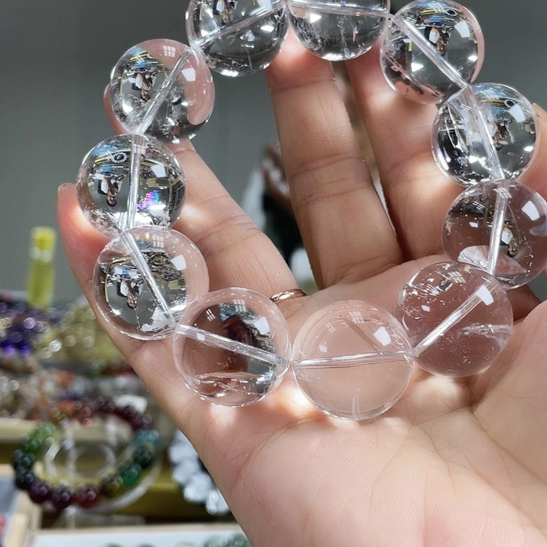 乐***木水晶戒指未镶嵌白啊塞