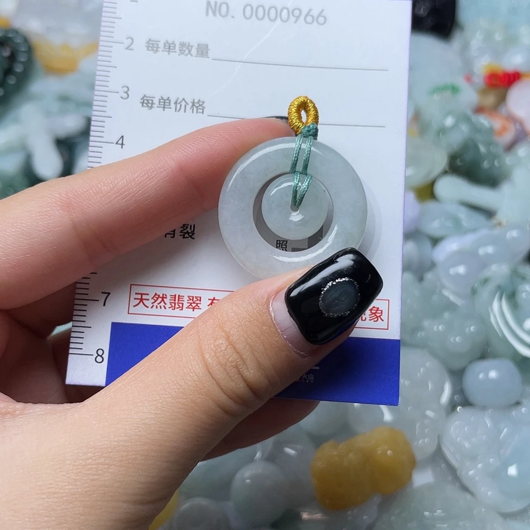 翡翠未镶嵌颈饰966