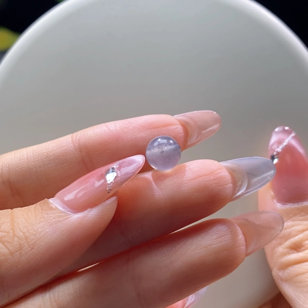 颈饰未镶嵌翡翠翡翠黑杠小珠8.3mm