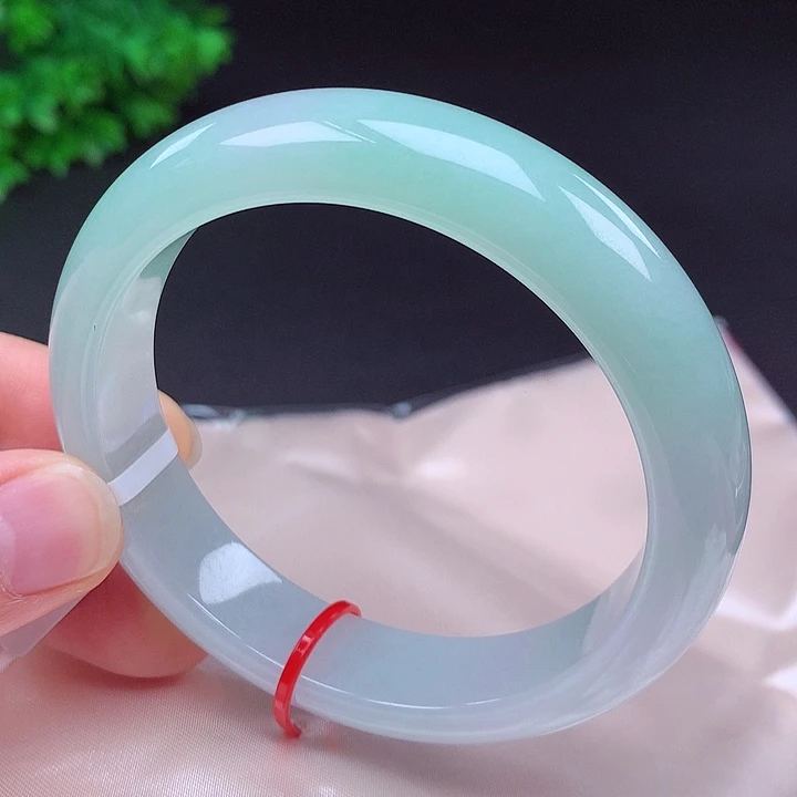 翡翠未镶嵌手镯58圈口681301