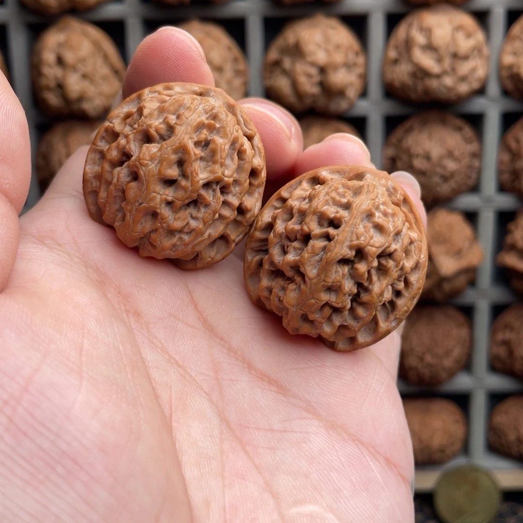 核桃把件32➕微修原生态苹果园