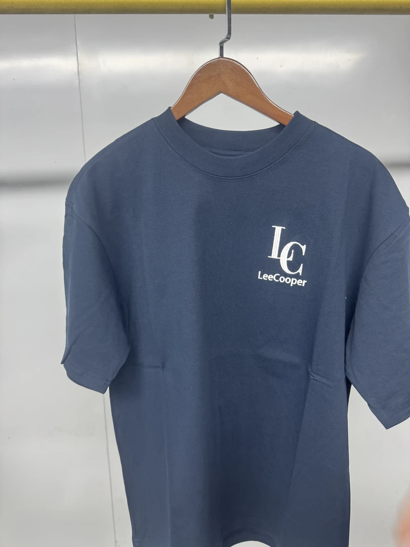 【MTW】Lc家简约刺绣短袖 男女同款