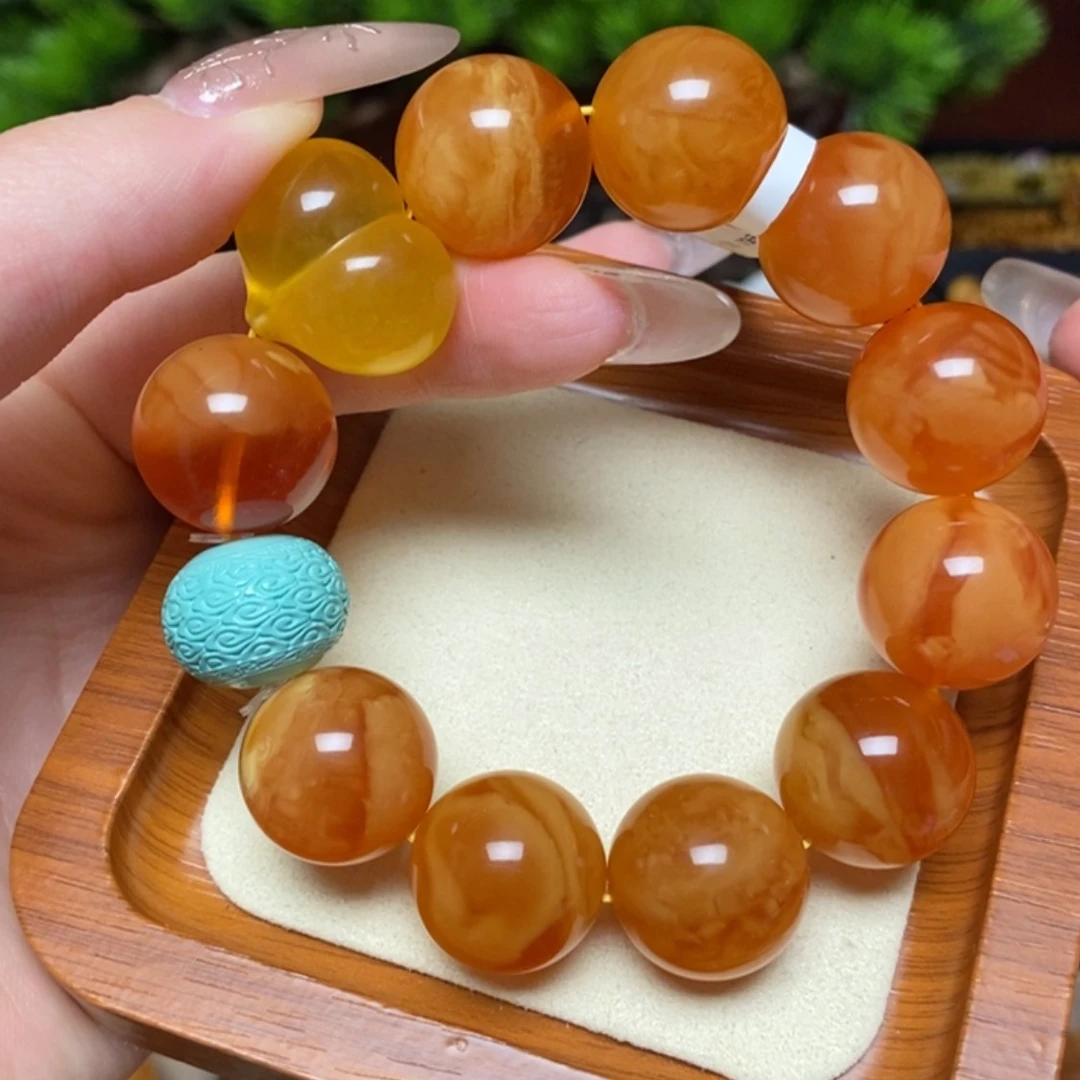 【闪购商品】手链蜜蜡未镶嵌手串