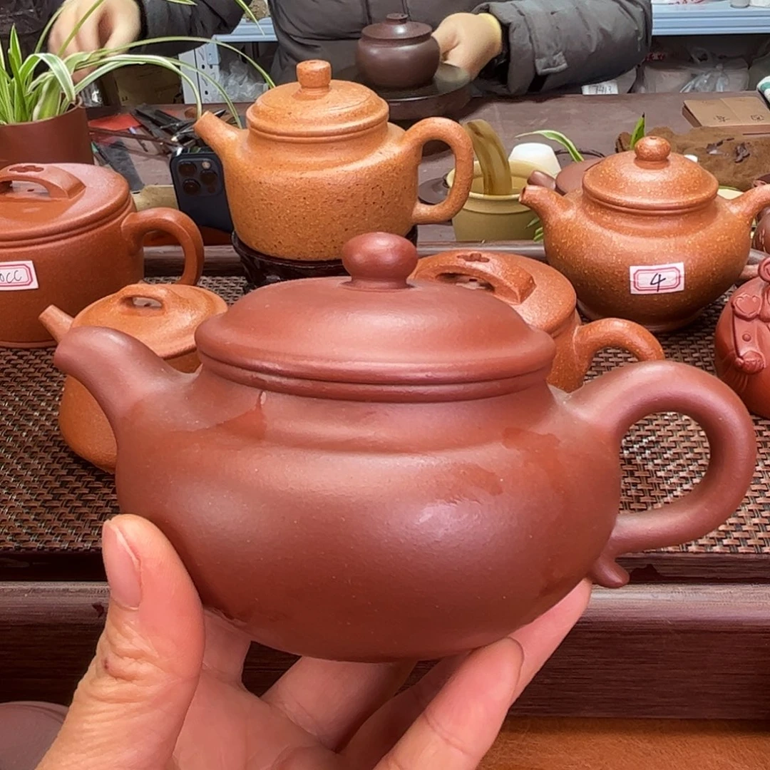 紫砂茶壶仿古240cc宜兴