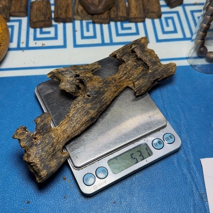 木s*j手工艺雕塑根雕木方板材53克