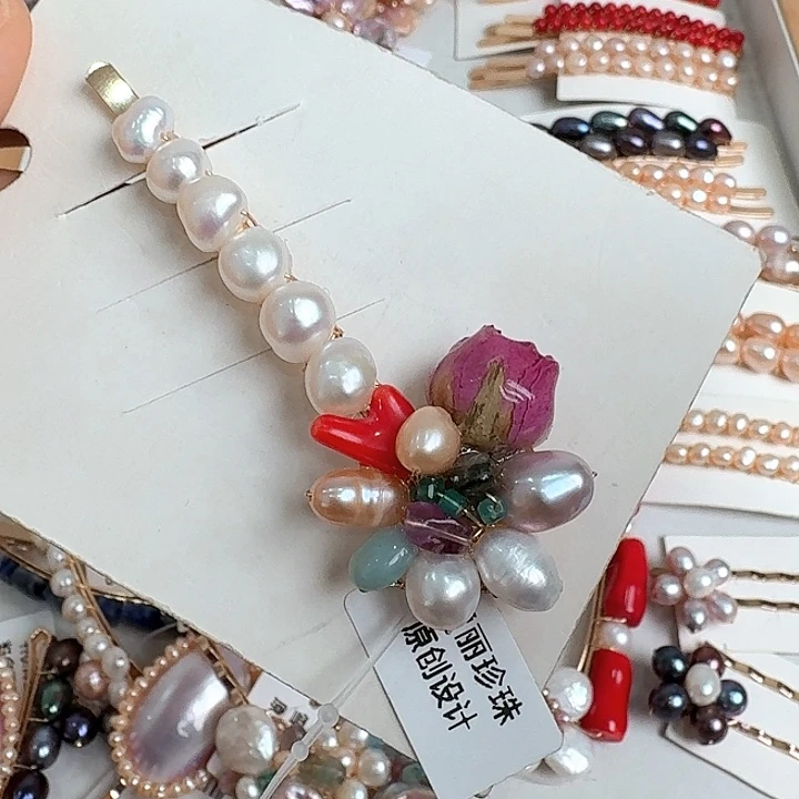 发饰未镶嵌淡水珍珠