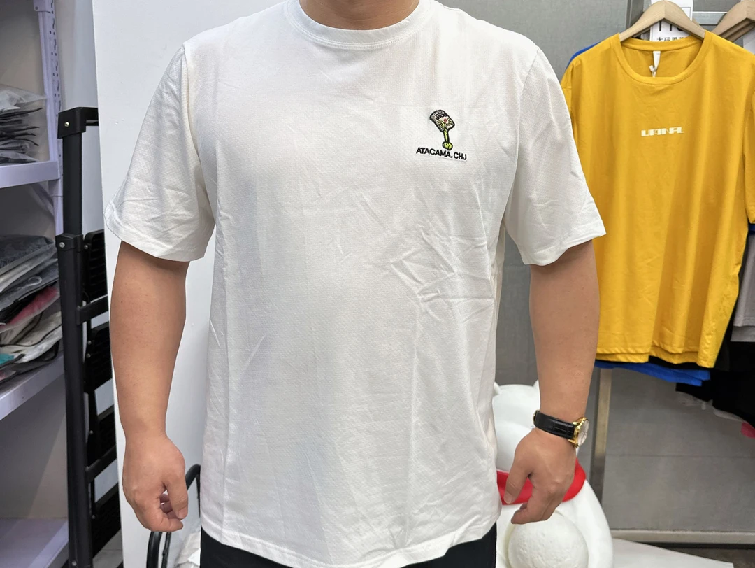 【夏季薄棉】特价M362尚休闲棉宽松加大加肥净版半袖圆领百搭透气