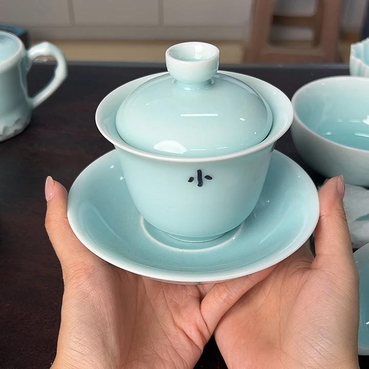 小米茶器龙泉云间青瓷