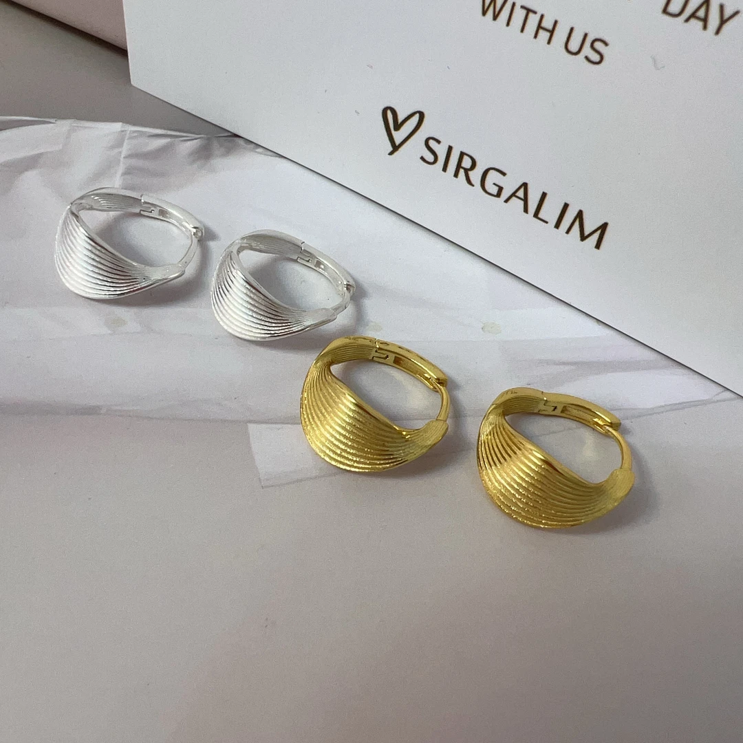 925银耳饰 SIRGALIM银饰  日常简约耳环