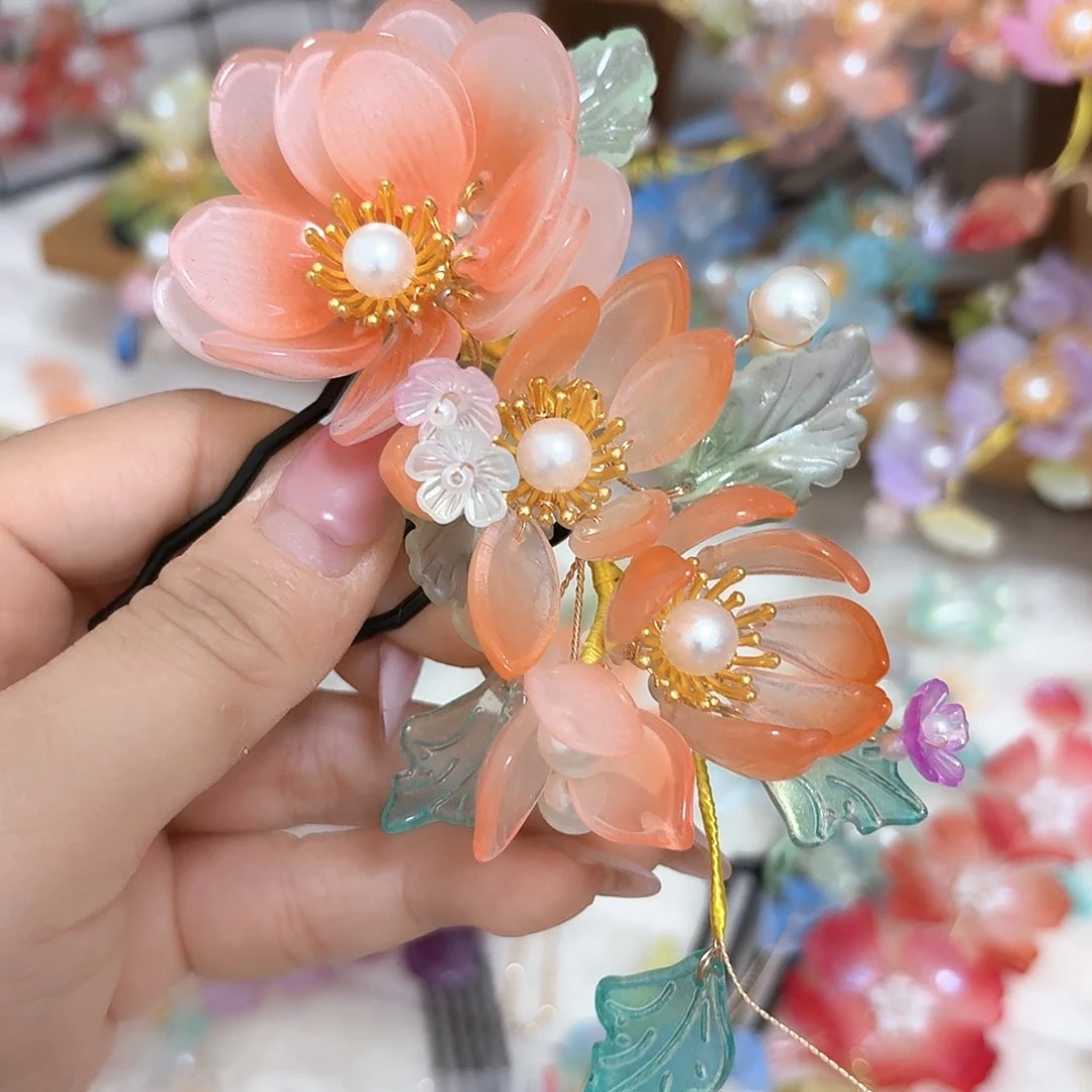 铁合金仿水晶古风发簪秒杀闪购