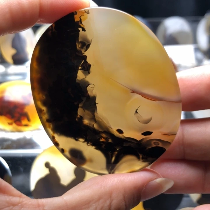 玛瑙/玉髓合金珠宝奇石100有瑕