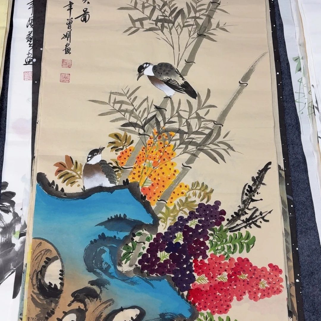 国画100×50画画画画