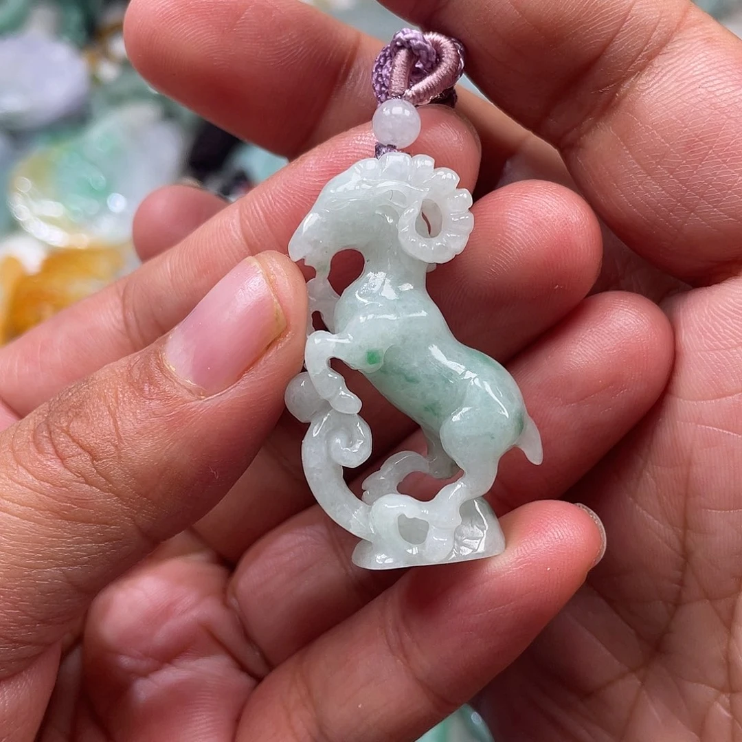 颈饰未镶嵌翡翠翡玉缘翡翠