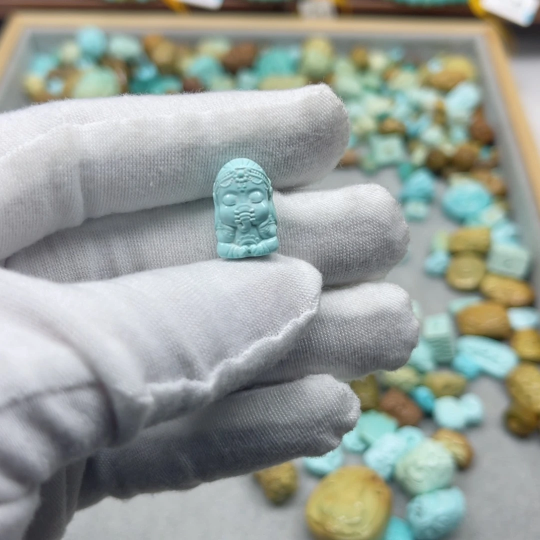 绿松石挂件未镶嵌