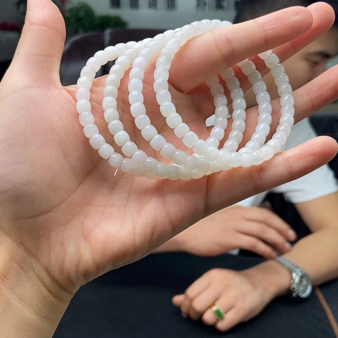 和田玉未镶嵌颈饰手串 颜色多样性发拍一发一