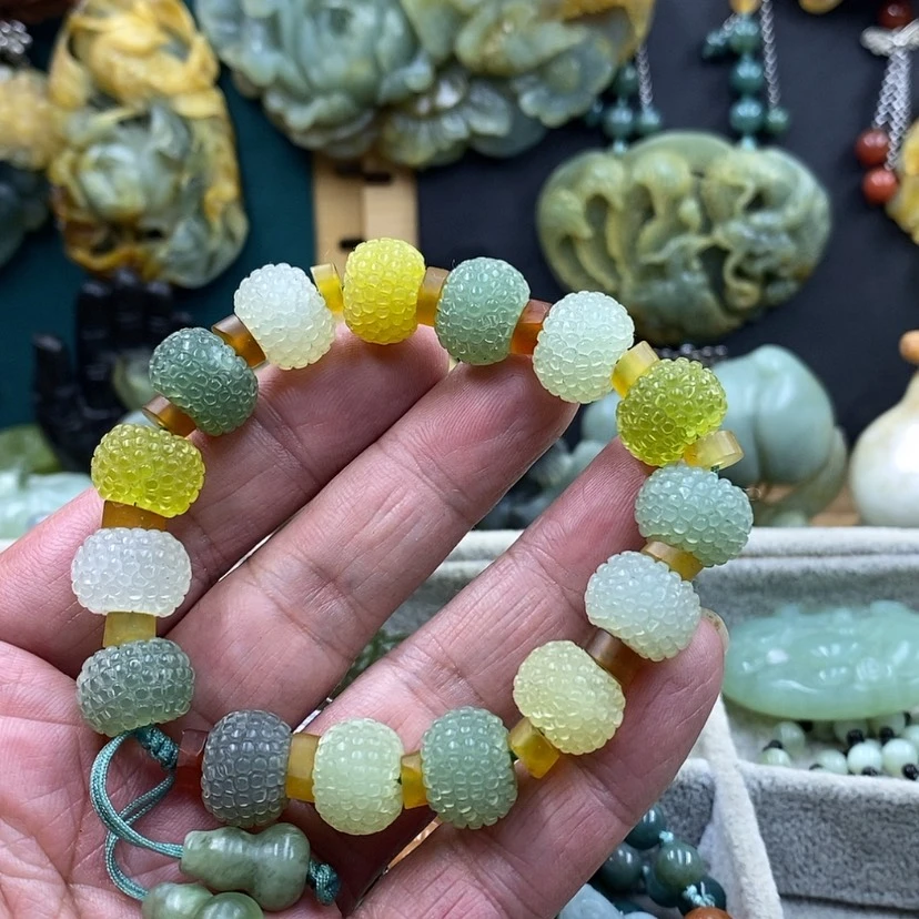 【闪购商品】未镶嵌岫玉手链