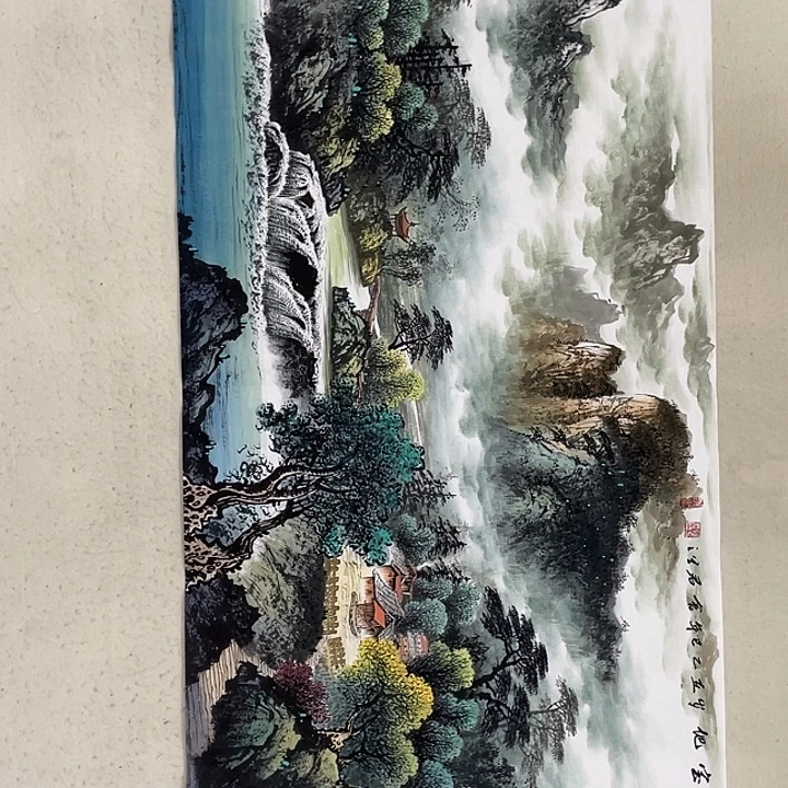 国画国画作品集的故事