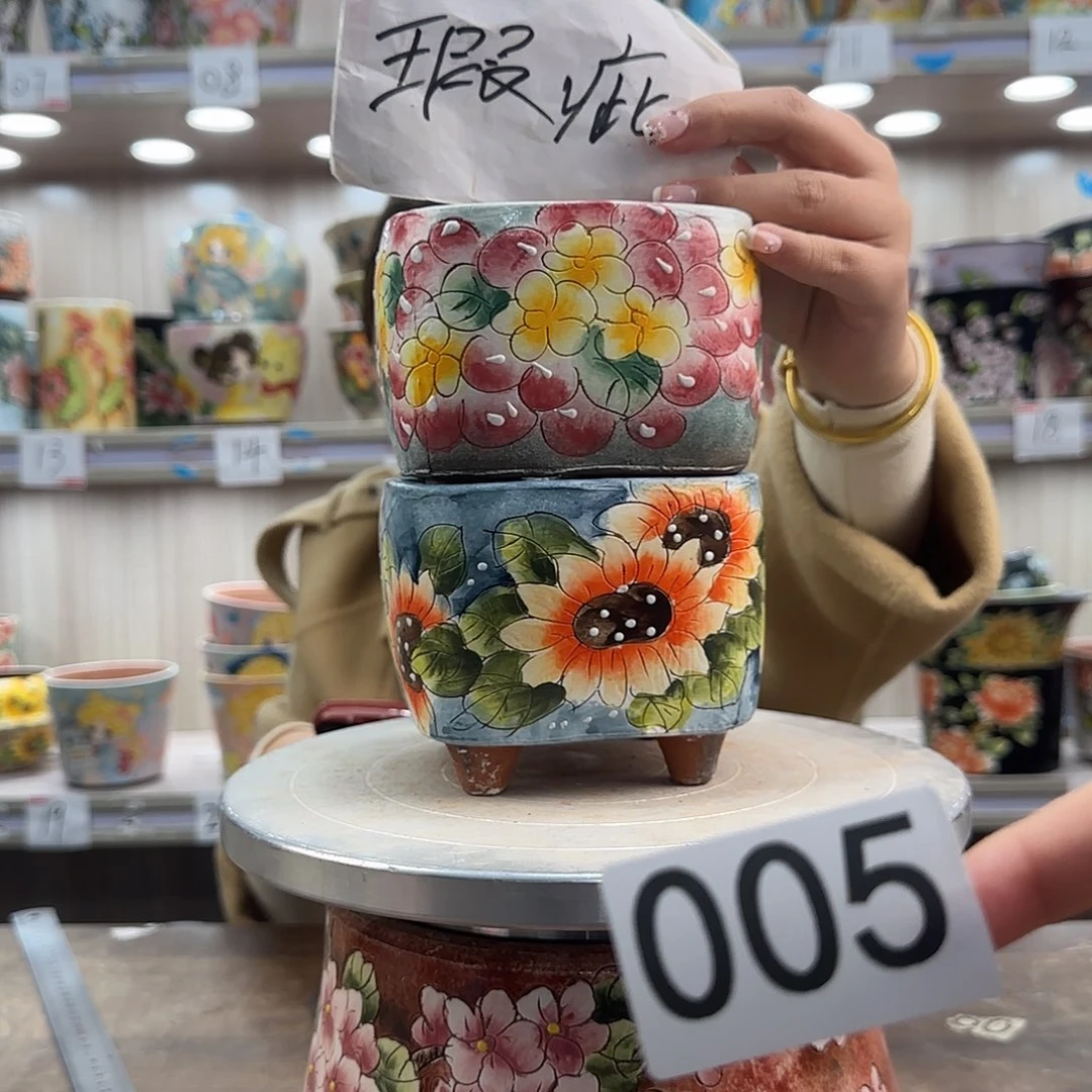 紫砂花盆瑕疵瑕疵005