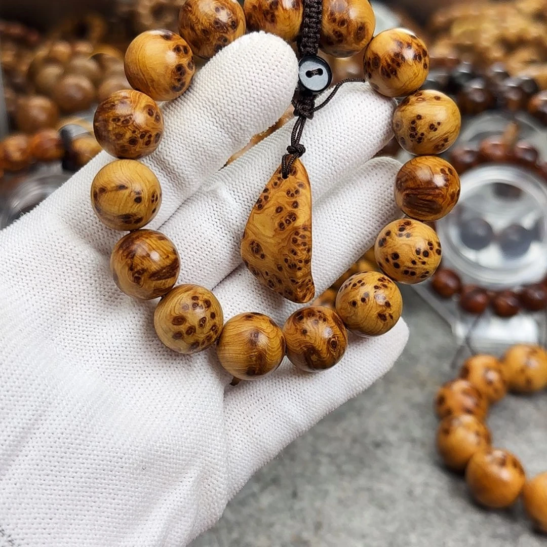 手串/手链柏木太行崖柏1.5雀眼瘤疤