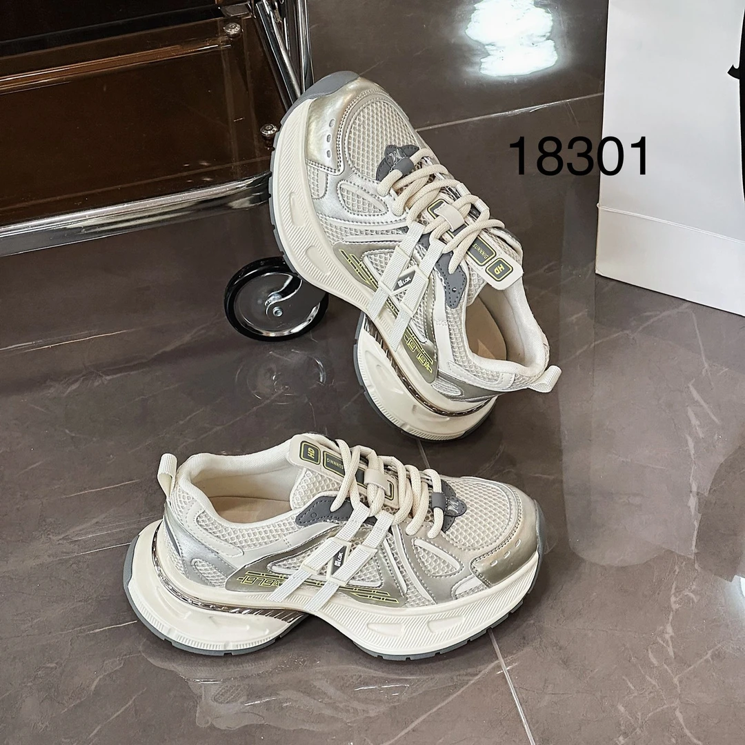 【潇洒严选】二楼品牌拼色时尚百搭老爹鞋18301