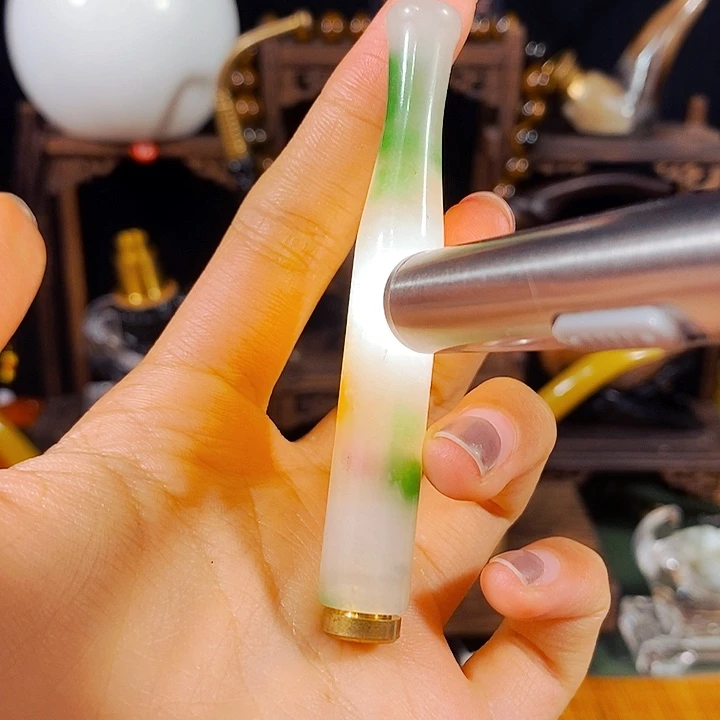 高端定制金丝楠木烟嘴