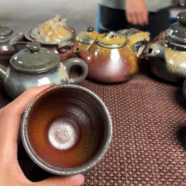 茶杯紫砂大玉兰杯