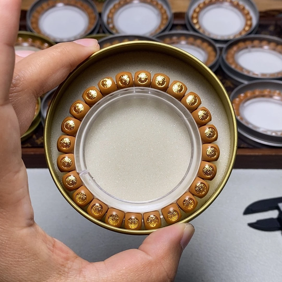 猴头核桃手串77号直切毕业满标9左右