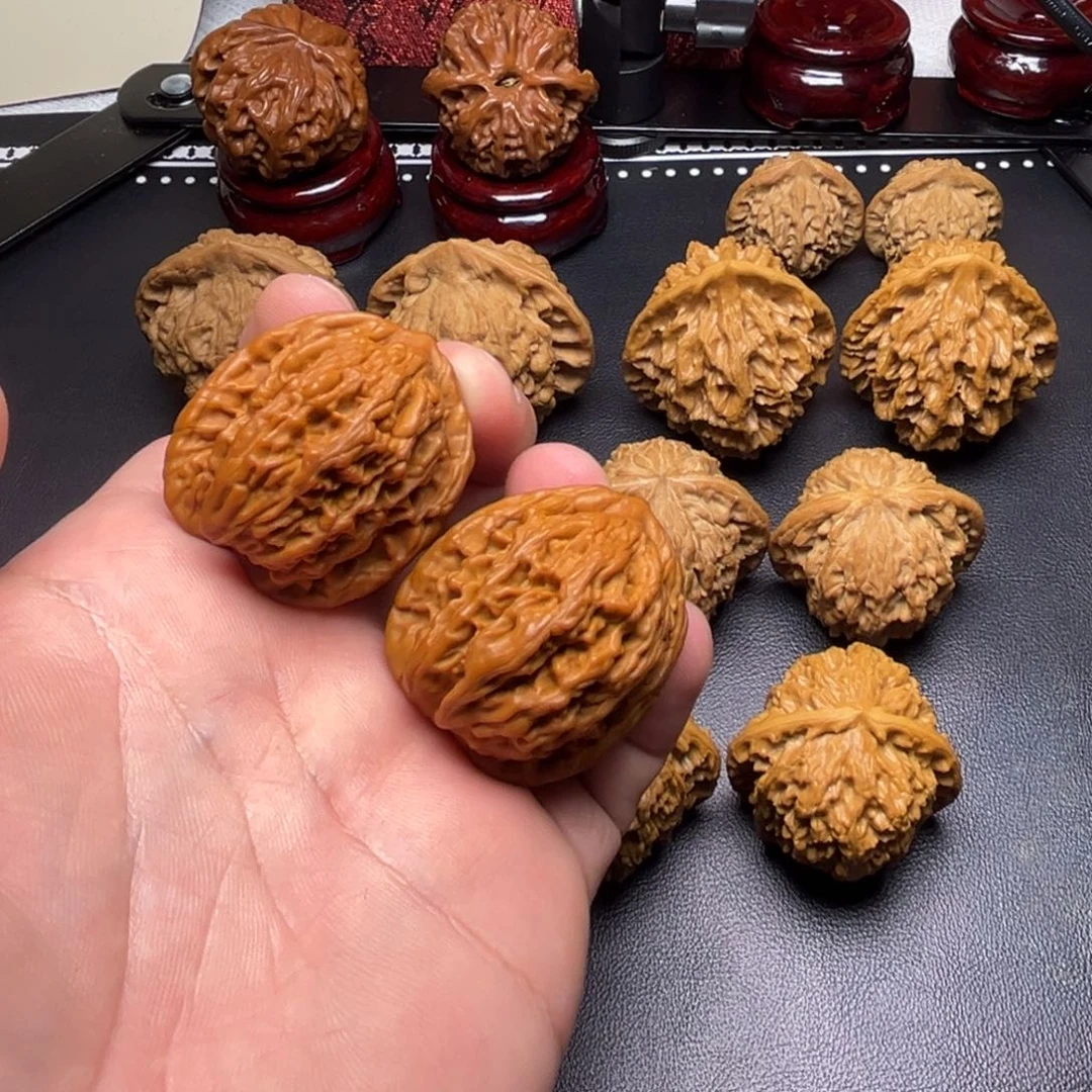吊坠文玩核桃虎头
