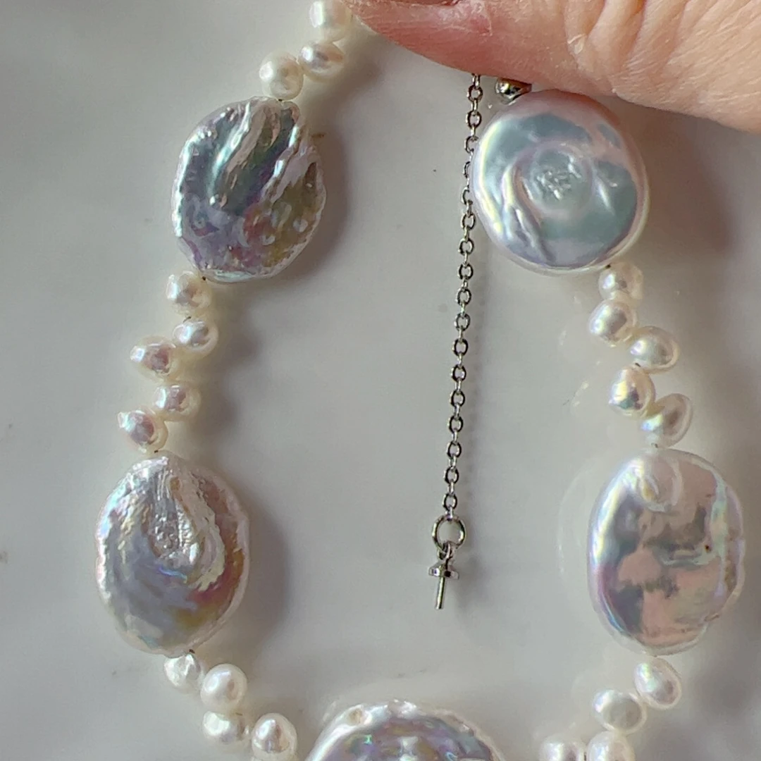 手绳14K金镶嵌淡水珍珠864