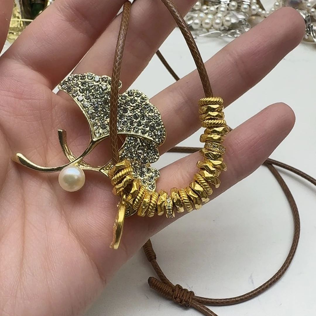 未镶嵌颈饰淡水珍珠