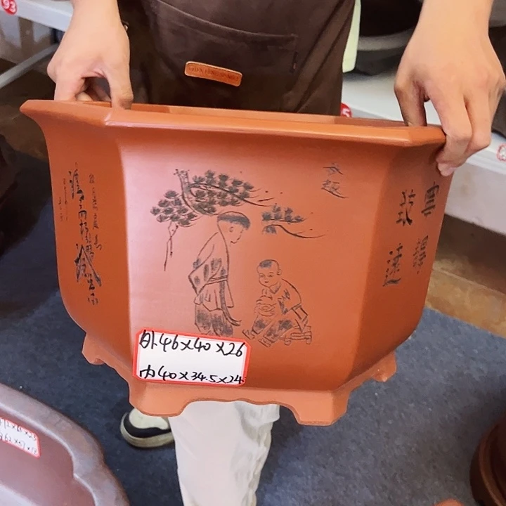 紫砂花盆等都是由