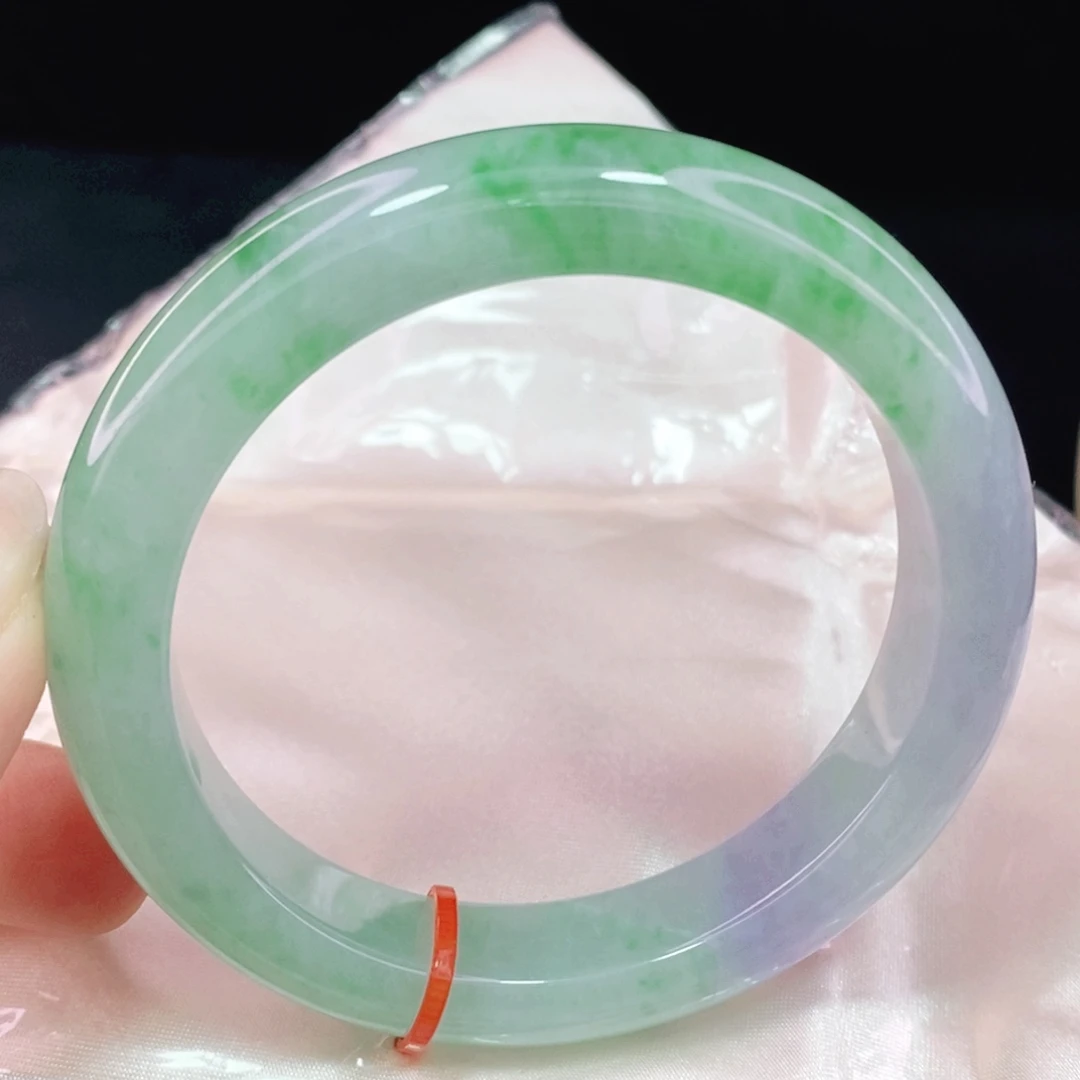 未镶嵌手镯翡翠57.6正圈