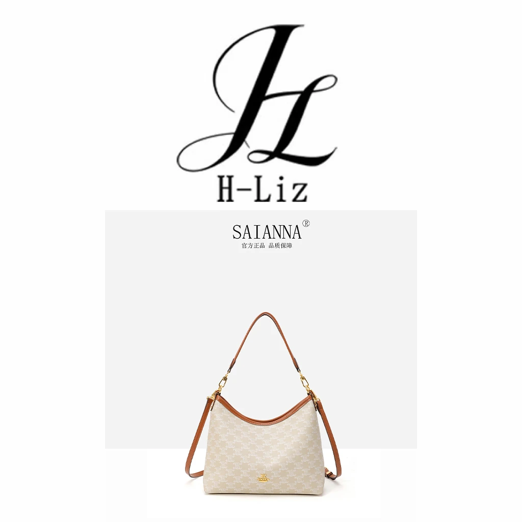 【H-Liz】SAIANNA赛安娜大容量通勤托特包2025新款时尚轻奢单肩包