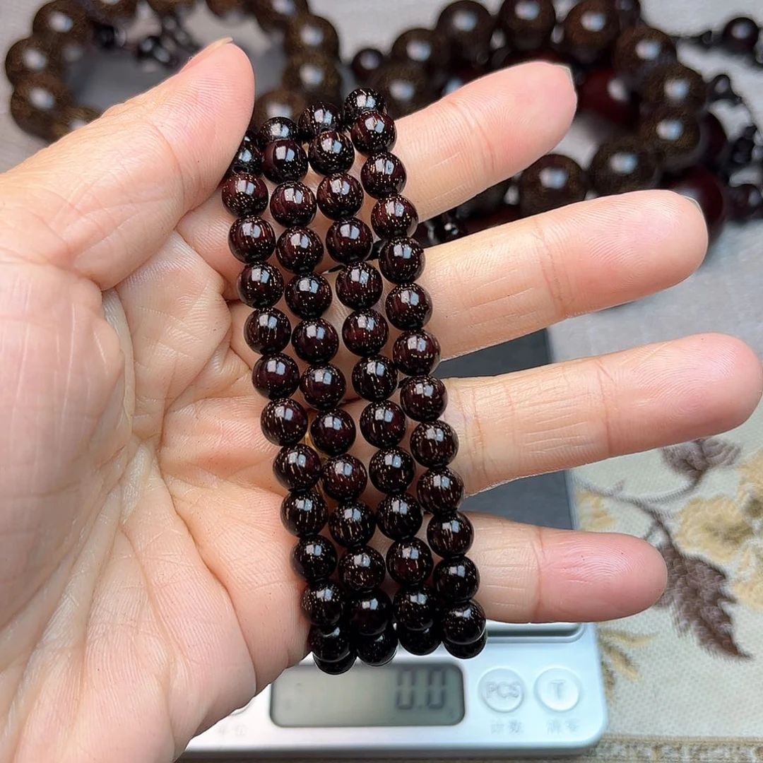 檀香紫檀（小叶紫檀）0.6 108颗 爆星