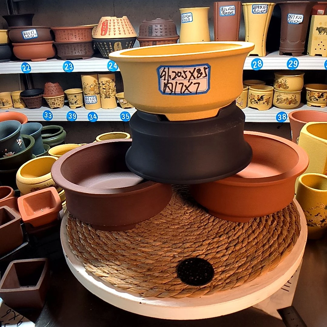 宜兴紫砂紫砂花盆花盆