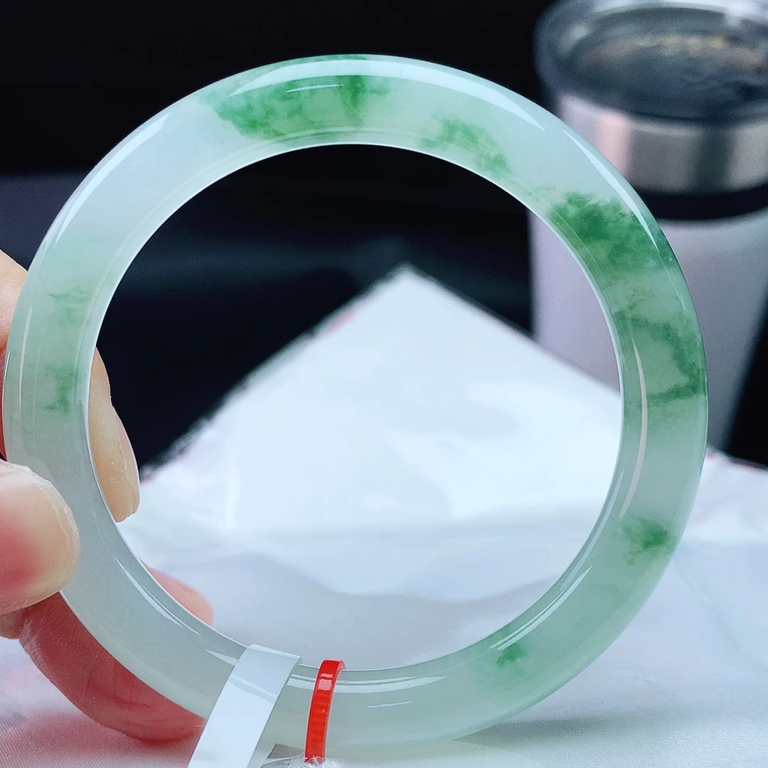 未镶嵌手镯翡翠53圆