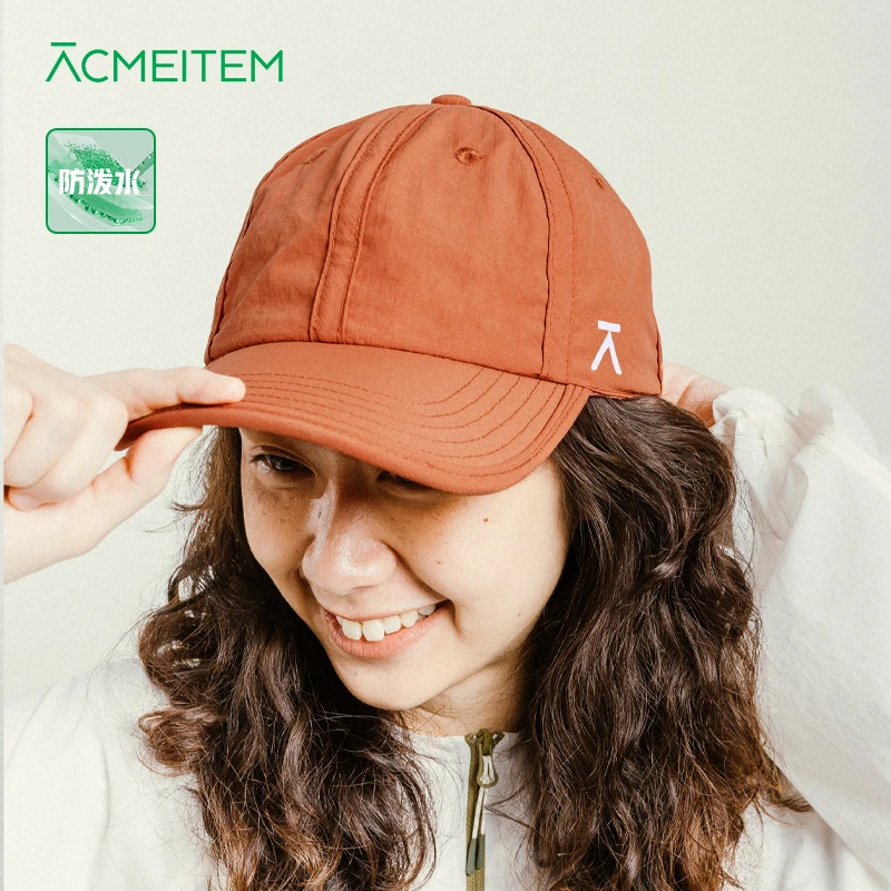 ACMEITEM爱棵米 户外亲子鸭舌帽可调节弹力绳休闲帽子男女