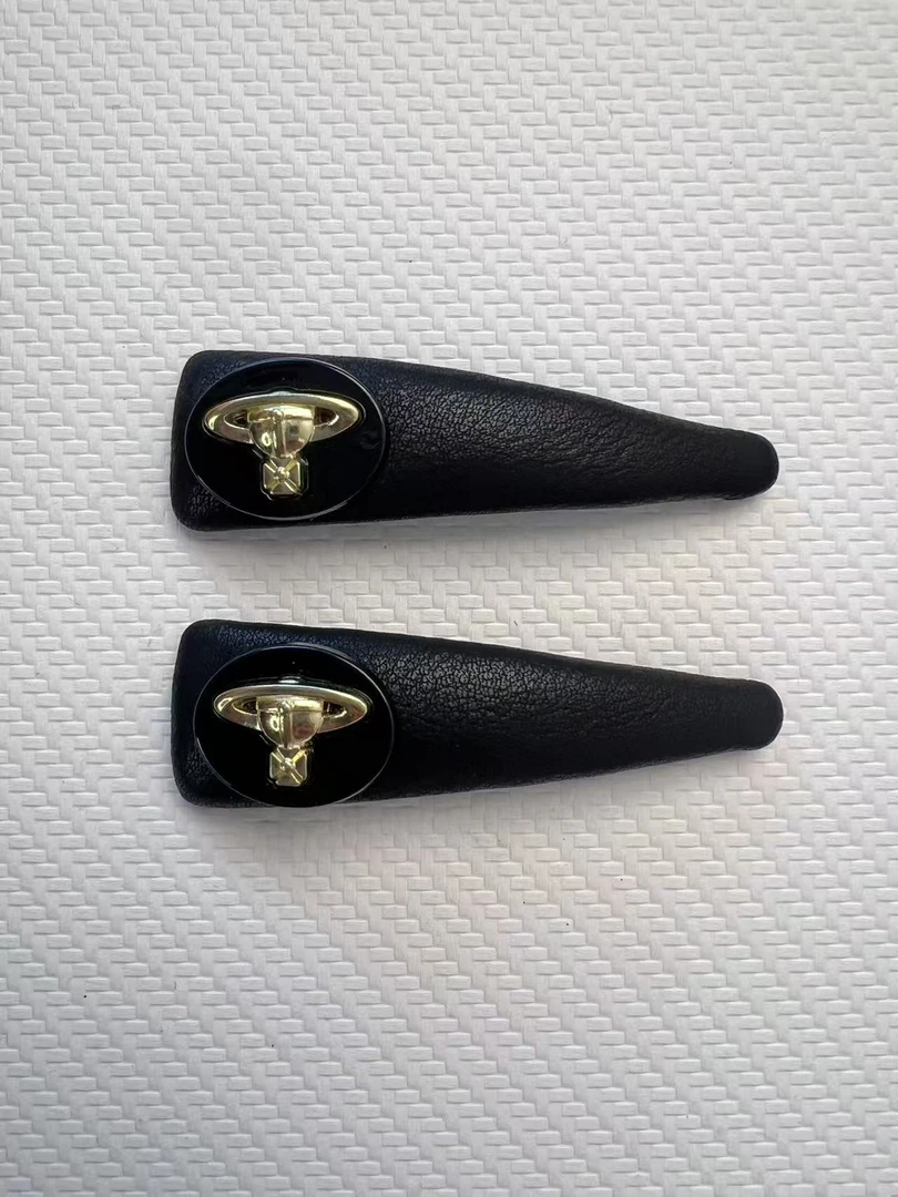 BB夹头饰边夹女千金风经典气质日韩皮质法式发卡发夹