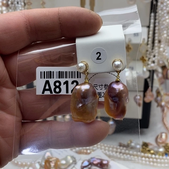 颈饰淡水珍珠合金812