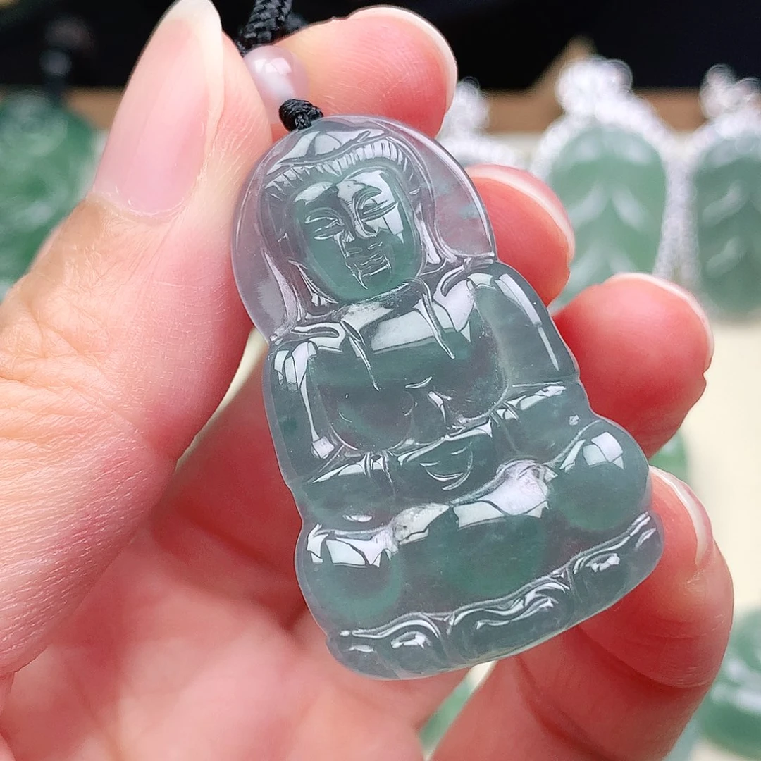 翡翠未镶嵌颈饰吊坠